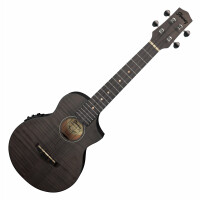 Ibanez UEW12E-BIF Konzert Ukulele Black Ice Flat