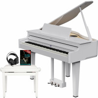 Roland GP-6 Digital Piano Set Weiß Hochglanz