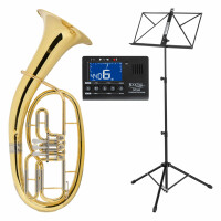 Classic Cantabile TH-33 tenorhoorn SET met stemtoestel/metronoom en notenstatief