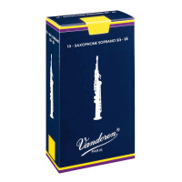 Vandoren Classic Blau Sopransax Blätter (3) 10er Pack