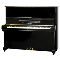 Yamaha U3 Klavier Schwarz Poliert - Generalüberholt 