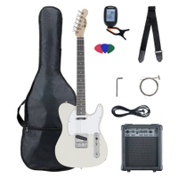McGrey Rockit E-Gitarre TL-Style Komplettset Antique White  - Retoure (Zustand: gut) 