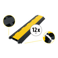 Pronomic Protector 2-100L V3 Puente para cableado de 2 cámaras de 100 cm con conector V set de 12