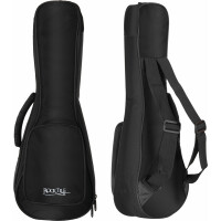 Rocktile Bolsa para Ukelele Soprano Negro