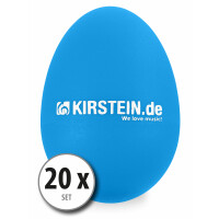 20x Kirstein ES-10B Egg Shaker blu Medium Set