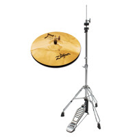 Zildjian A Custom 14" Hi-Hat + HiHat Maschine SET