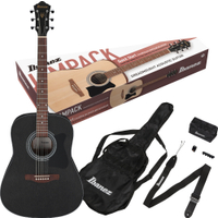 Ibanez V54NJP-WK Jampack Weathered Black Open Pore  - Retoure (Zustand: sehr gut)
