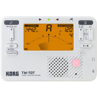 Korg TM-70T Tuner Metronom Weiß