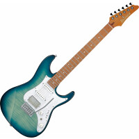 Ibanez AZ22S1F-TXB E-Gitarre Transparent Turquoise Burst