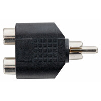 Pronomic AD-CF2MC adaptateur 2x cinch/RCA femelle / cinch/RCA mâle