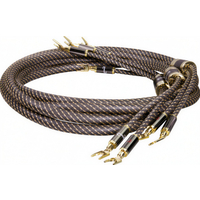 Dynavox Black Line High-End Lautsprecherkabel Paar 2m  - 1A Showroom Modell (Zustand: wie neu, in OVP)