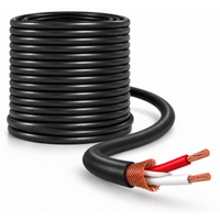 Pronomic Mikrofonkabel 100m Schwarz