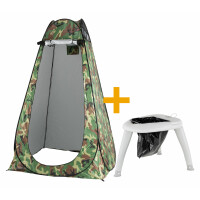 Stagecaptain Quixie Camouflage Set de toilette privé