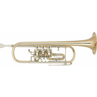 Miraphone Modell 9R Bb-Konzerttrompete Goldmessing