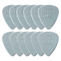 Dunlop Nylon Standard Picks 0,60 mm 12er Player's Pack