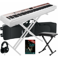 NUX NPK-20 Digitalpiano 88 Tasten Weiß Deluxe Set