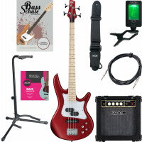 Ibanez SRMD200-CAM SR Mezzo E-Bass Candy Apple Matte Starter Set