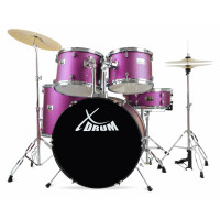 XDrum Semi 22" Standard Drumstel Satin Purple Sparkle (paars)