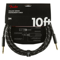 Fender Deluxe Series Cable Straight 3m Black Tweed