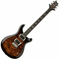 PRS SE Custom 24 Quilt Black Gold Burst