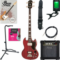 Epiphone EB-3 Cherry Starter Set