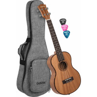 Cascha Premium Tenor Mahagoni Ukulele Set