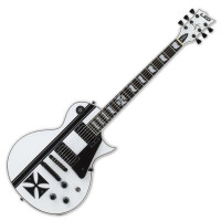 ESP LTD James Hetfield Iron Cross SW Snow White