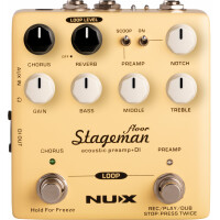 NUX Stageman-Floor Akustik-Preamp & DI-Pedal