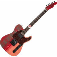 Fender Monster Hunter Rathalos Telecaster Rathalos Red