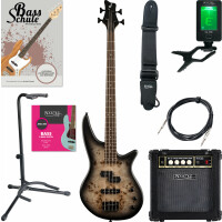 Jackson JS2P Spectra E-Bass Black Burst Starter Set