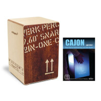 Schlagwerk CP403 RED Cajon 2inOne Red Edition Medium Set inkl. Cajonschule