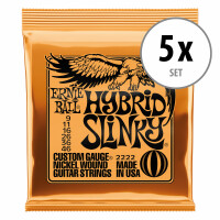 Ernie Ball 2222 Hybrid Slinky 5x Set