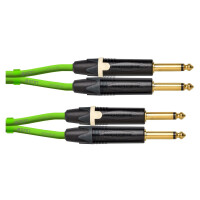 Cordial CEON DJ PLUG G 3m Klinkenkabel Green