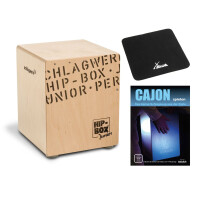 Schlagwerk CP401 Hip Box Junior Cajon Set inkl. Sitzpad und Schule