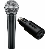 Shure MOTIV MVX2U + SM 58 LCE Mikrofon Bundle