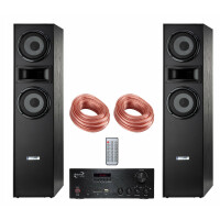 McGrey HTS-65320 BK / VT-80 HiFi Stereoanlage Set mit Bluetooth