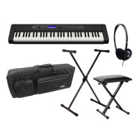 Casio LK-S450 Leuchttasten-Keyboard Deluxe Set