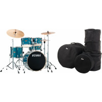 Tama IP50H6W-HLB Imperialstar Drumkit Hairline Blue Set inkl. Gigbags