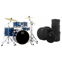 Mapex Venus Stage Drumkit Blue Sky Sparkle Taschen Set