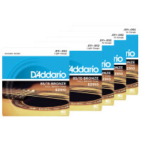 D'Addario EZ910 Light 5x Set