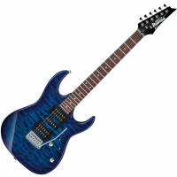 Ibanez GRX70QA-TBB Transparent Blue Burst