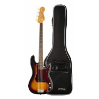 Squier Classic Vibe '60s Precision Bass LRL 3-Color Sunburst Gigbag Set