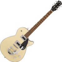 Gretsch Guitars G5230T Electromatic Sparkle Jet FT Single-Cut with Bigsby Two-Tone Vintage White/ London Grey