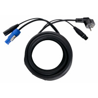 Pronomic Stage EUPPX-5 cable híbrido Euro/Powerplug/XLR