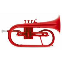 Classic Cantabile MardiBrass kunststof Bb bugel rood