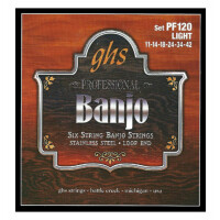 GHS PF120 Banjo Saiten Light für 6-String Banjo