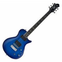 Hagstrom Ultra Swede Worn Denim Burst - Retoure (Zustand: gut)