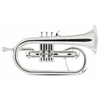 Classic Cantabile KFL-30SR MardiBrass Kunststoff Bb-Flügelhorn Silber - Retoure (Zustand: sehr gut)