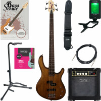 Cort Action PJ E-Bass Walnut Starter Set