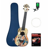 Flight TUC40 Granada Travel Konzert Ukulele Set